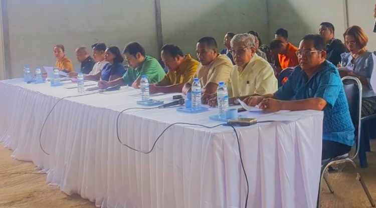 เข้าร่วมประชุมประจำเดือนหัวหน้าส่วนราชการ หน่วยงานรัฐวิสาหกิจ กำนัน ผู้ใหญ่บ้าน ฯลฯ ประจำเดือนพฤศจิกายน 2567 