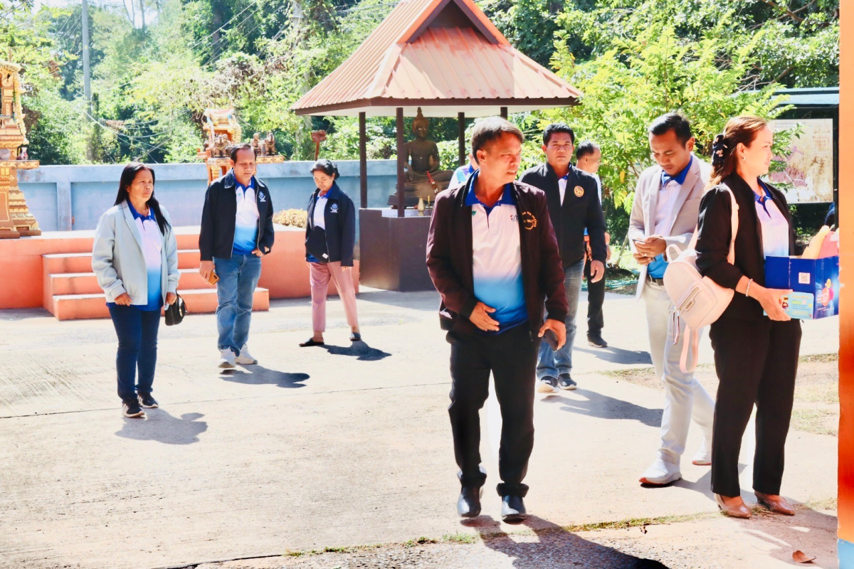  ต้อนรับคณะศึกษาดูงานองค์การบริหารส่วนตำบลเจริญสุข อำเภอเฉลิมพระเกียรติ จังหวัดบุรีรัมย์ 