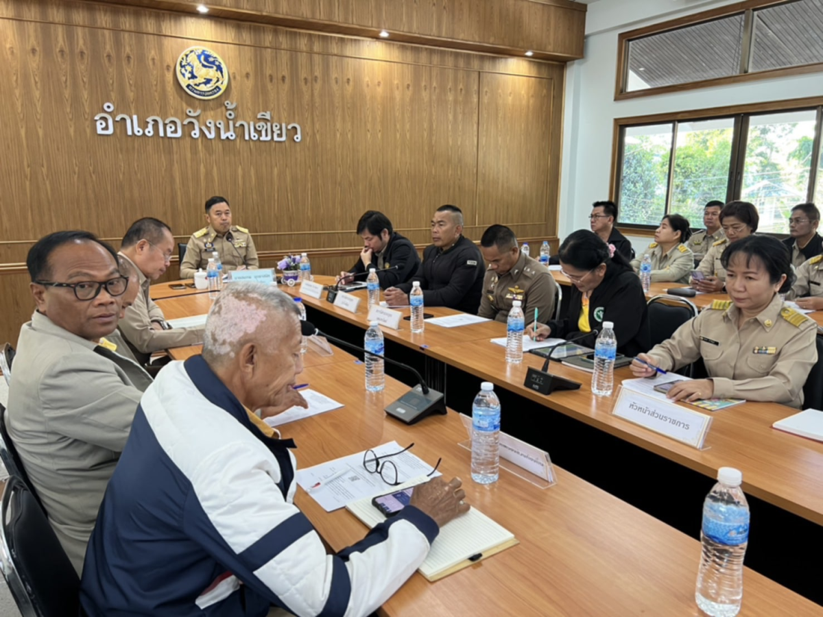 ร่วมประชุมหัวหน้าส่วนราชการฯ  คณะกรรมการบริหารงานอำเภอแบบบูรณาการ (กบอ.) ผู้บริหารสถานศึกษา และผู้บริหารองค์กรปกครองส่วนท้องถิ่น ประจำเดือนมกราคม 2568