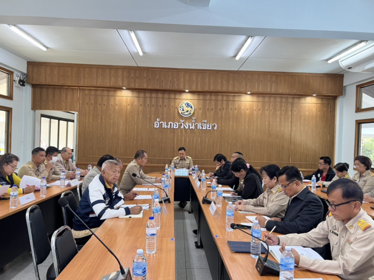 ร่วมประชุมหัวหน้าส่วนราชการฯ  คณะกรรมการบริหารงานอำเภอแบบบูรณาการ (กบอ.) ผู้บริหารสถานศึกษา และผู้บริหารองค์กรปกครองส่วนท้องถิ่น ประจำเดือนมกราคม 2568