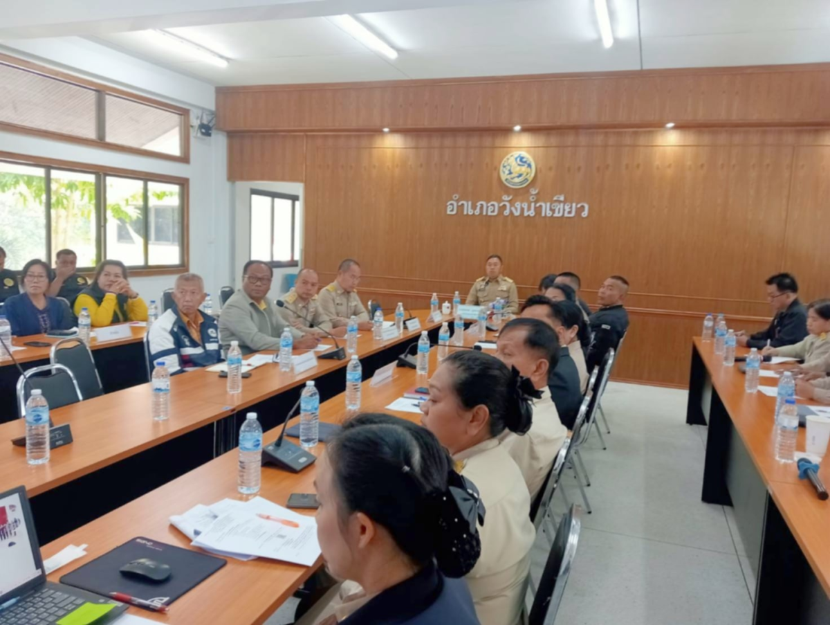 ร่วมประชุมหัวหน้าส่วนราชการฯ  คณะกรรมการบริหารงานอำเภอแบบบูรณาการ (กบอ.) ผู้บริหารสถานศึกษา และผู้บริหารองค์กรปกครองส่วนท้องถิ่น ประจำเดือนมกราคม 2568
