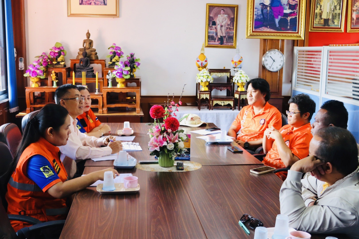 ประชุมติดตามโครงการเสริมสร้างศักยภาพชุมชนด้านการป้องกันและบรรเทาสาธารณภัย (ภัยช้างป่า) ประจำปีงบประมาณ พ.ศ.2568 