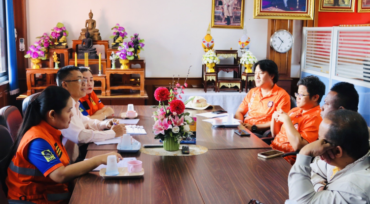 ประชุมติดตามโครงการเสริมสร้างศักยภาพชุมชนด้านการป้องกันและบรรเทาสาธารณภัย (ภัยช้างป่า) ประจำปีงบประมาณ พ.ศ.2568 