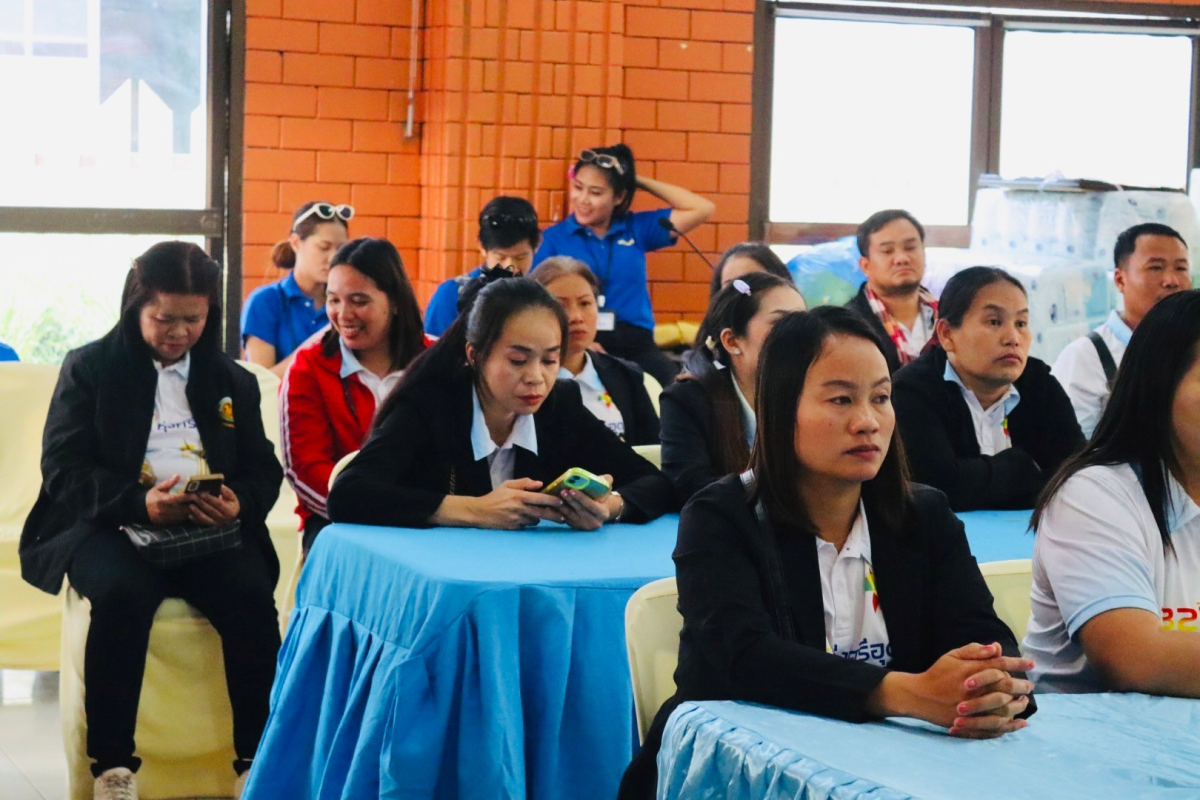 ต้อนรับคณะศึกษาดูงานจากองค์การบริหารส่วนตำบลนาเกษม อำเภอทุ่งศรีอุดม จังหวัดอุบลราชธานี