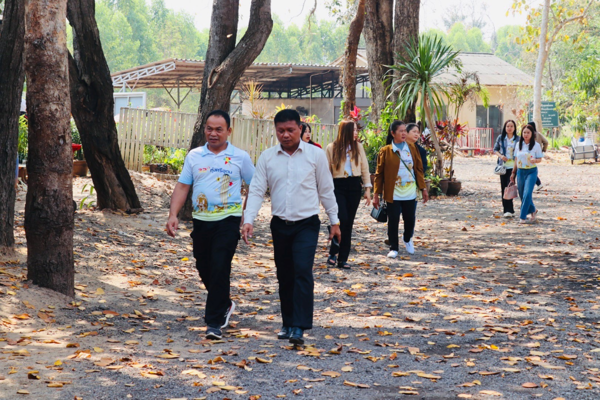 ต้อนรับคณะศึกษาดูงานจากองค์การบริหารส่วนตำบลนาเกษม อำเภอทุ่งศรีอุดม จังหวัดอุบลราชธานี