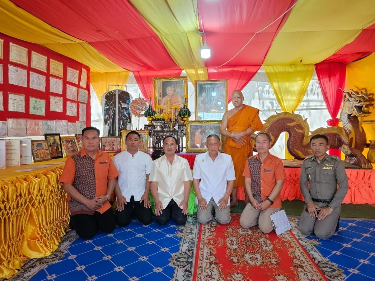 ร่วมโครงการจัดงานสืบสานประเพณีบายศรี สู่ขวัญข้าวและรับขวัญต้นกล้าวัฒนธรรม (ผู้มีบุญเกิดใหม่) ณ วัดศิริมังคลาราม (โนนเหลื่อม)