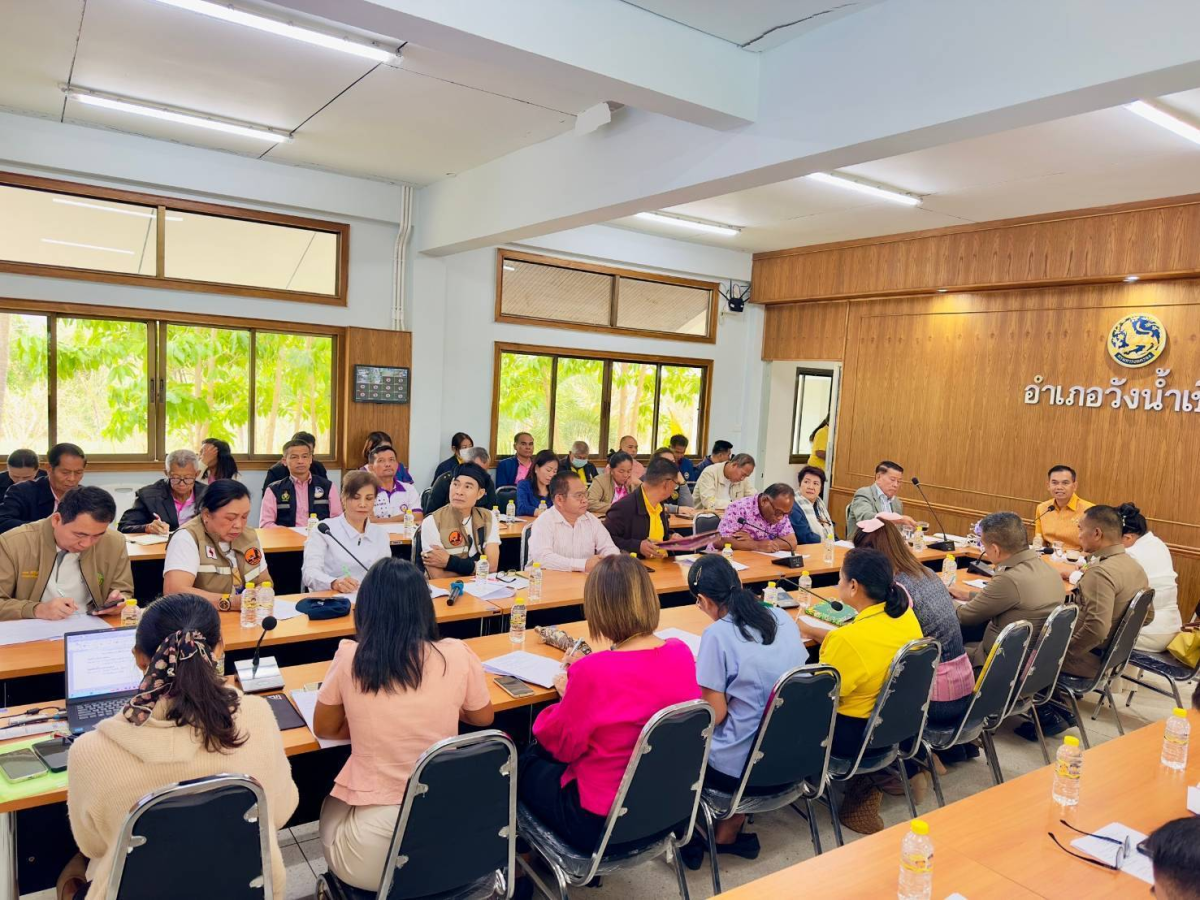 ร่วมการประชุม คณะกรรมการกองทุนการกุศลย่าโมอำเภอวังน้ำเขียว และการจัดงานบวงสรวงอนุสาวรีย์ท้าวสุรนารี อำเภอวังน้ำเขียว
