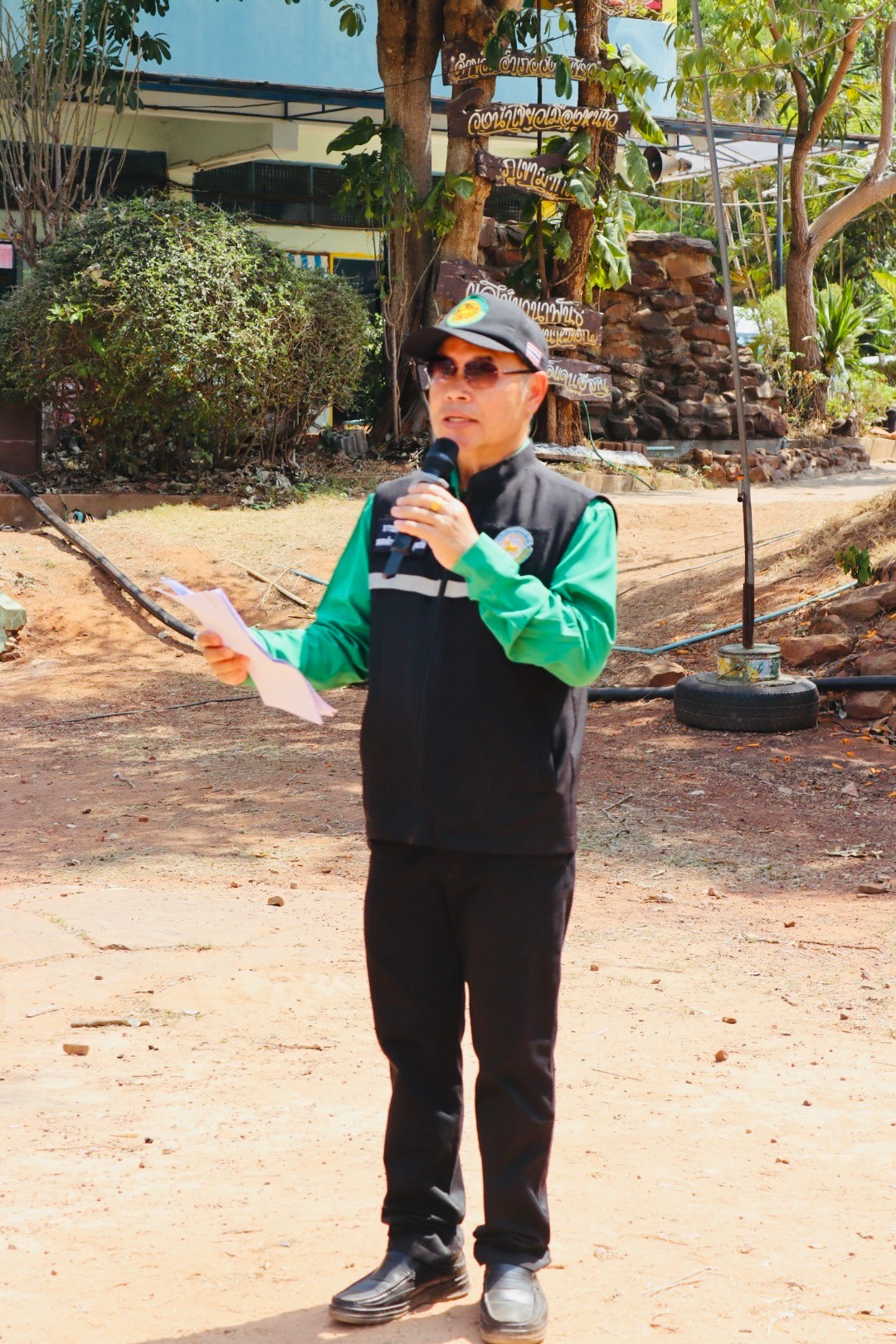 ร่วมพิธีส่งมอบอาคารอเนกประสงค์ โรงเรียนบ้านซับเต่า ใน "โครงการช่วยเหลือประชาชน" คอบร้าโกลด์ 2025