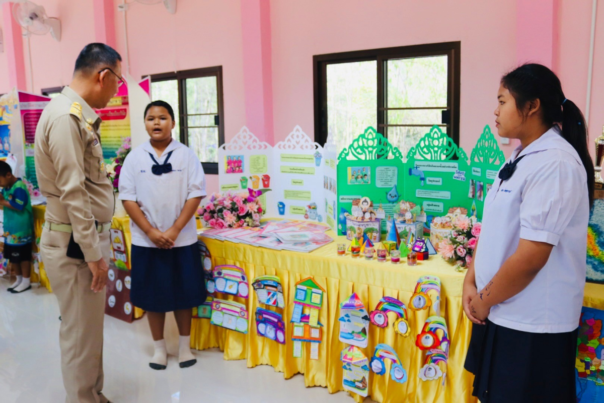 ร่วมพิธีส่งมอบอาคารอเนกประสงค์ โรงเรียนบ้านซับเต่า ใน "โครงการช่วยเหลือประชาชน" คอบร้าโกลด์ 2025
