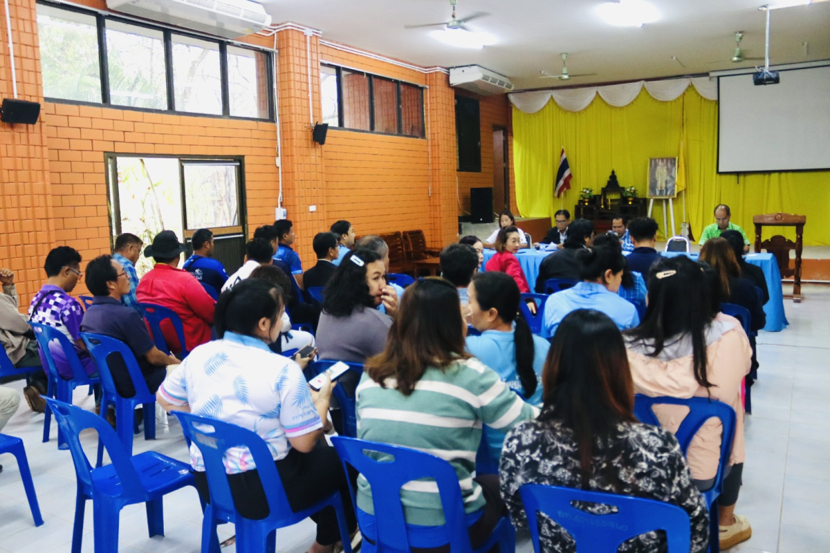 ประชุมพนักงานประจำเดือนมีนาคม 2568