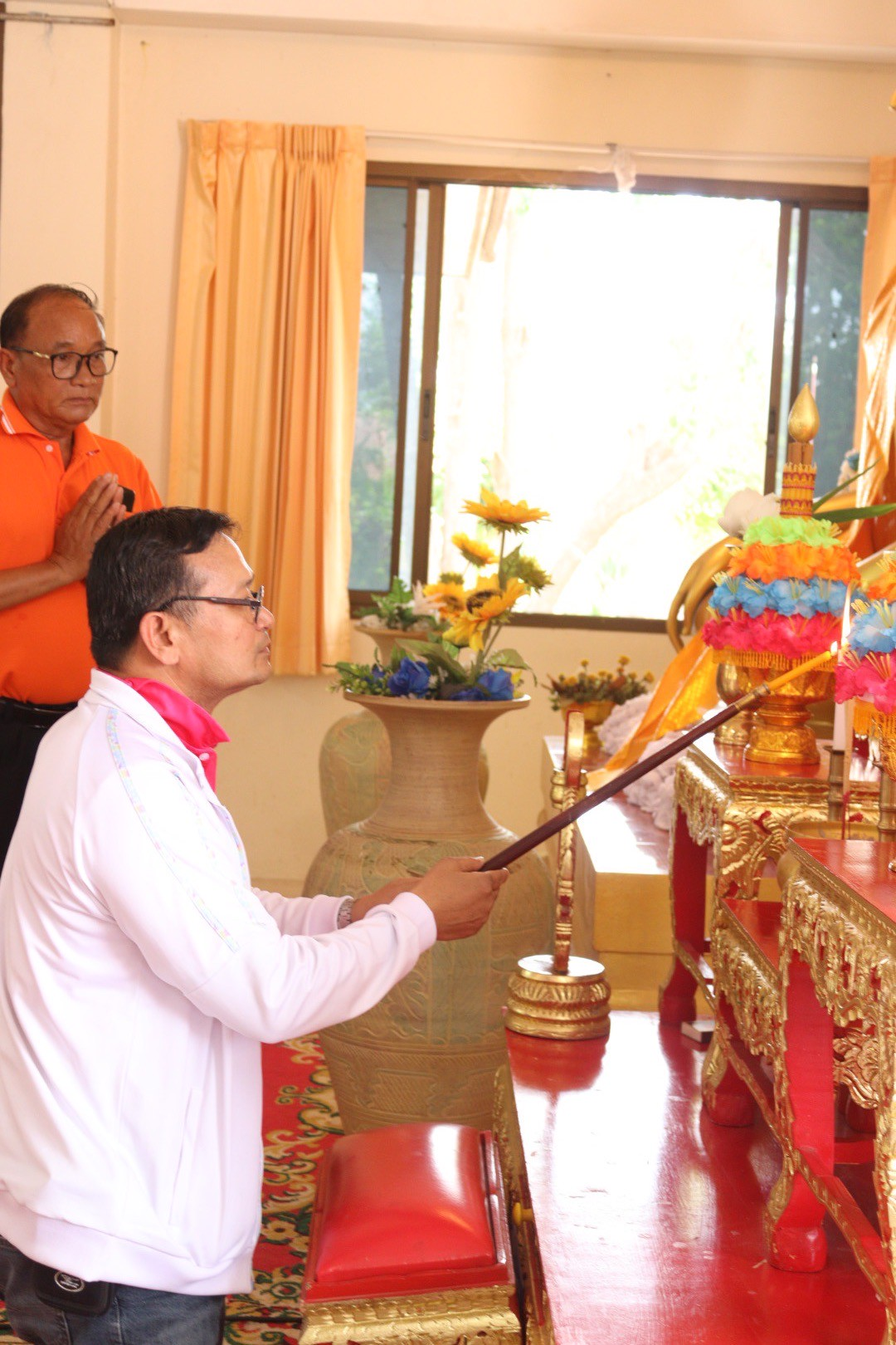  ต้อนรับคณะศึกษาดูงานจากโรงเรียนผู้สูงอายุ องค์การบริหารส่วนตำบลนาโส่ อ.กุดชุม จ.ยโสธร
