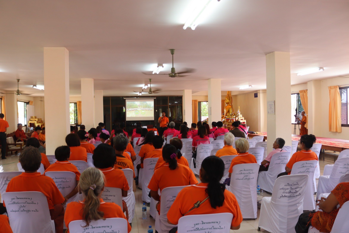  ต้อนรับคณะศึกษาดูงานจากโรงเรียนผู้สูงอายุ องค์การบริหารส่วนตำบลนาโส่ อ.กุดชุม จ.ยโสธร