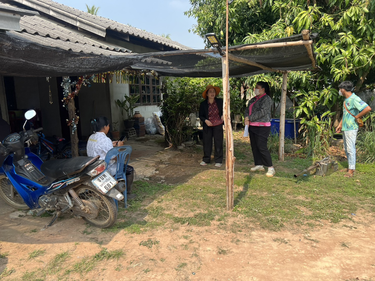 ฉีดพ่นหมอกควันป้องกันและควบคุมโรคไข้เลือดออก ประจำปี 2568