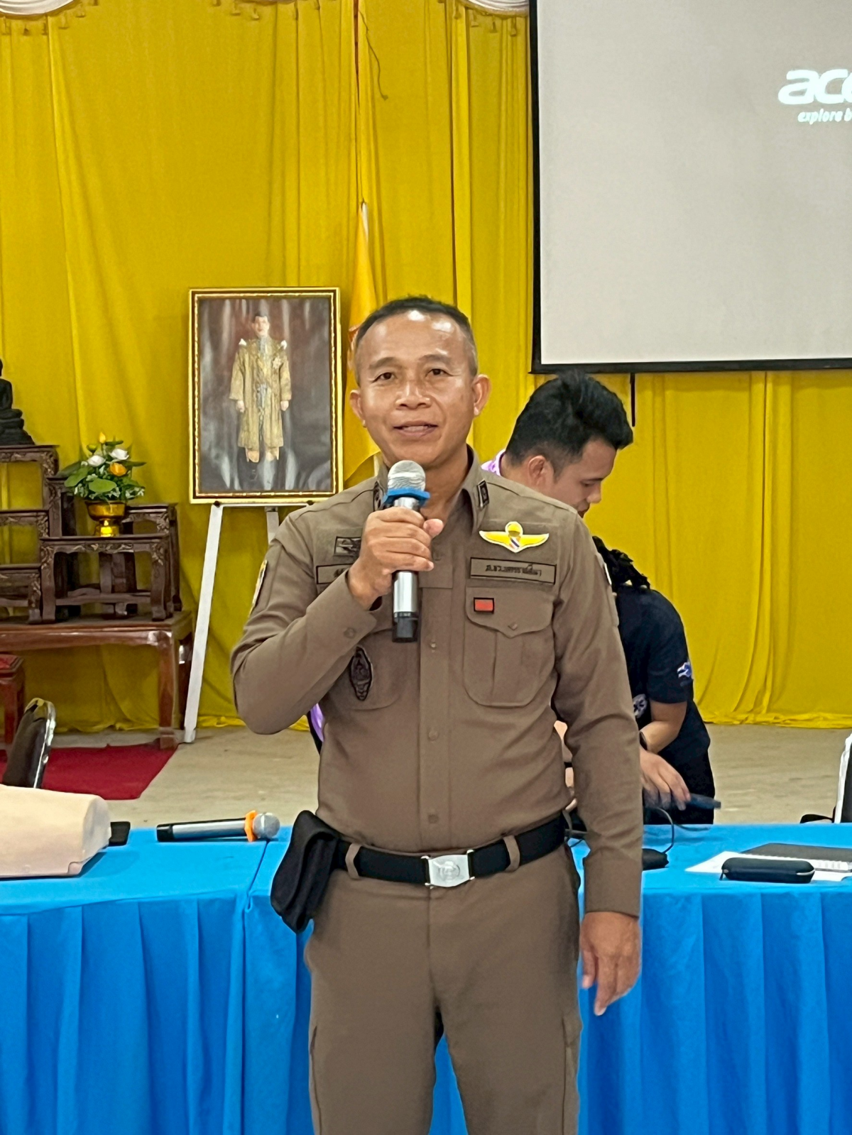 โครงการส่งเสริมสุขภาพประชาชนเพื่อเฝ้าระวังอุบัติเหตุในครอบครัวและการบูรณาการด่านชุมชน รุ่นที่ 1 