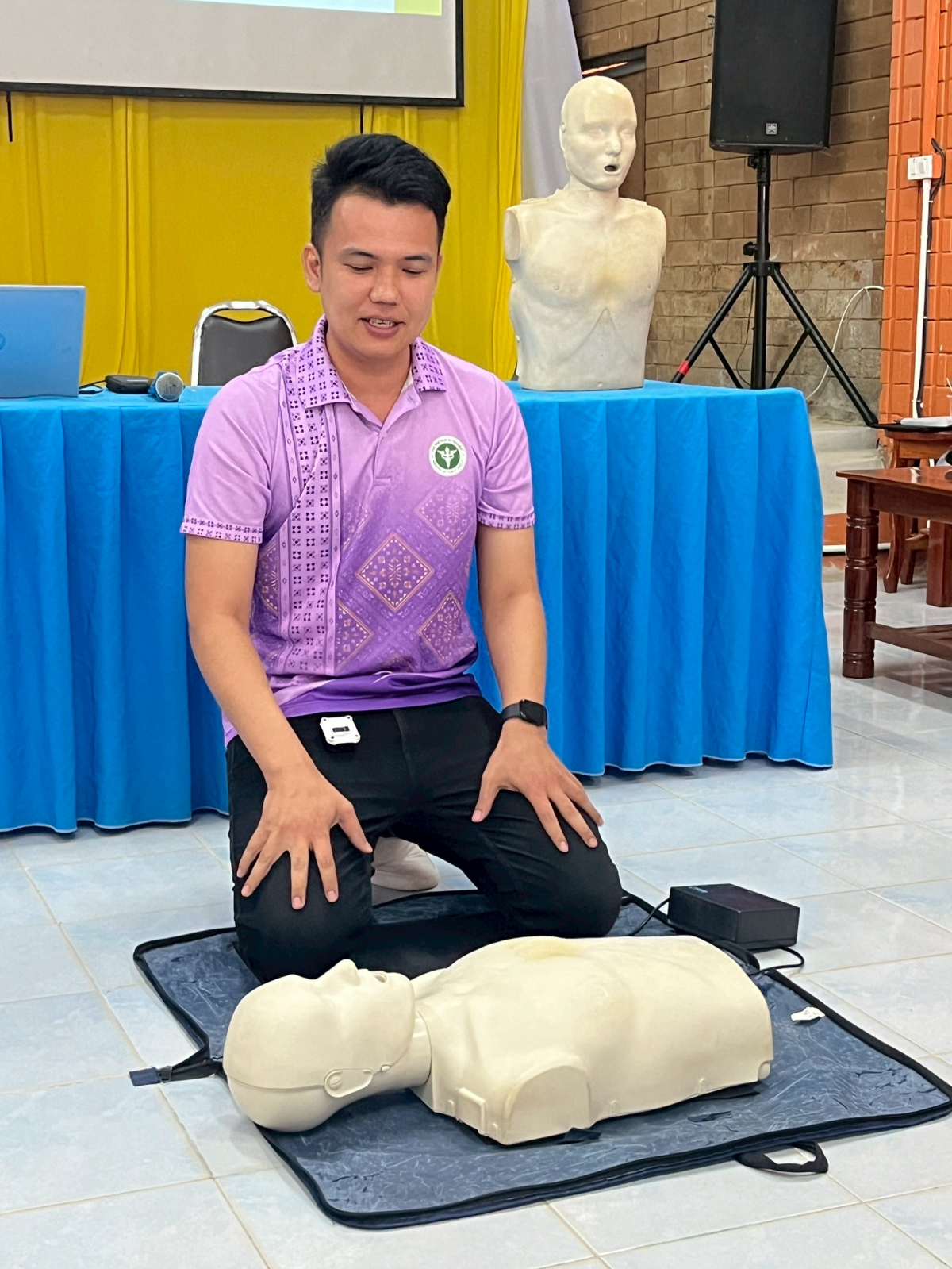 โครงการส่งเสริมสุขภาพประชาชนเพื่อเฝ้าระวังอุบัติเหตุในครอบครัวและการบูรณาการด่านชุมชน รุ่นที่ 1 