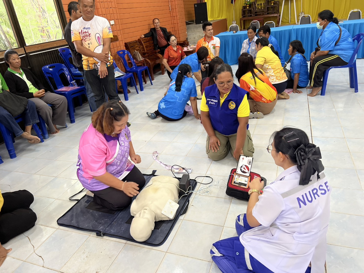 โครงการส่งเสริมสุขภาพประชาชนเพื่อเฝ้าระวังอุบัติเหตุในครอบครัวและการบูรณาการด่านชุมชน รุ่นที่ 2 