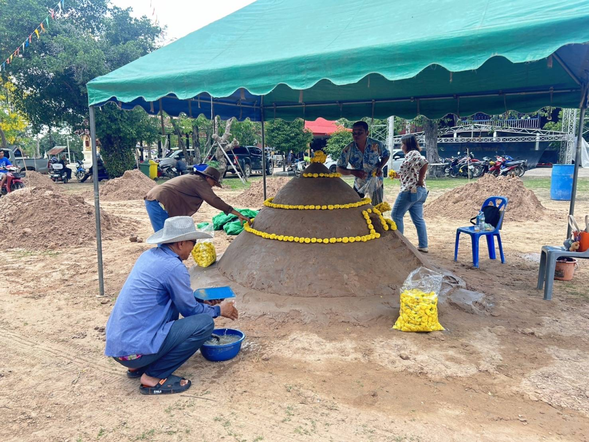 เตรียมความพร้อมจัดงานสืบสานประเพณีสงกรานต์ปี 2568 ในวันที่ 13 เมษายน 2568 ณ วัดศิริมังคลาราม (วัดโนนเหลื่อม) ต.อุดมทรัพย์ อ.วังน้ำเขียว จ.นครราชสีมา 
