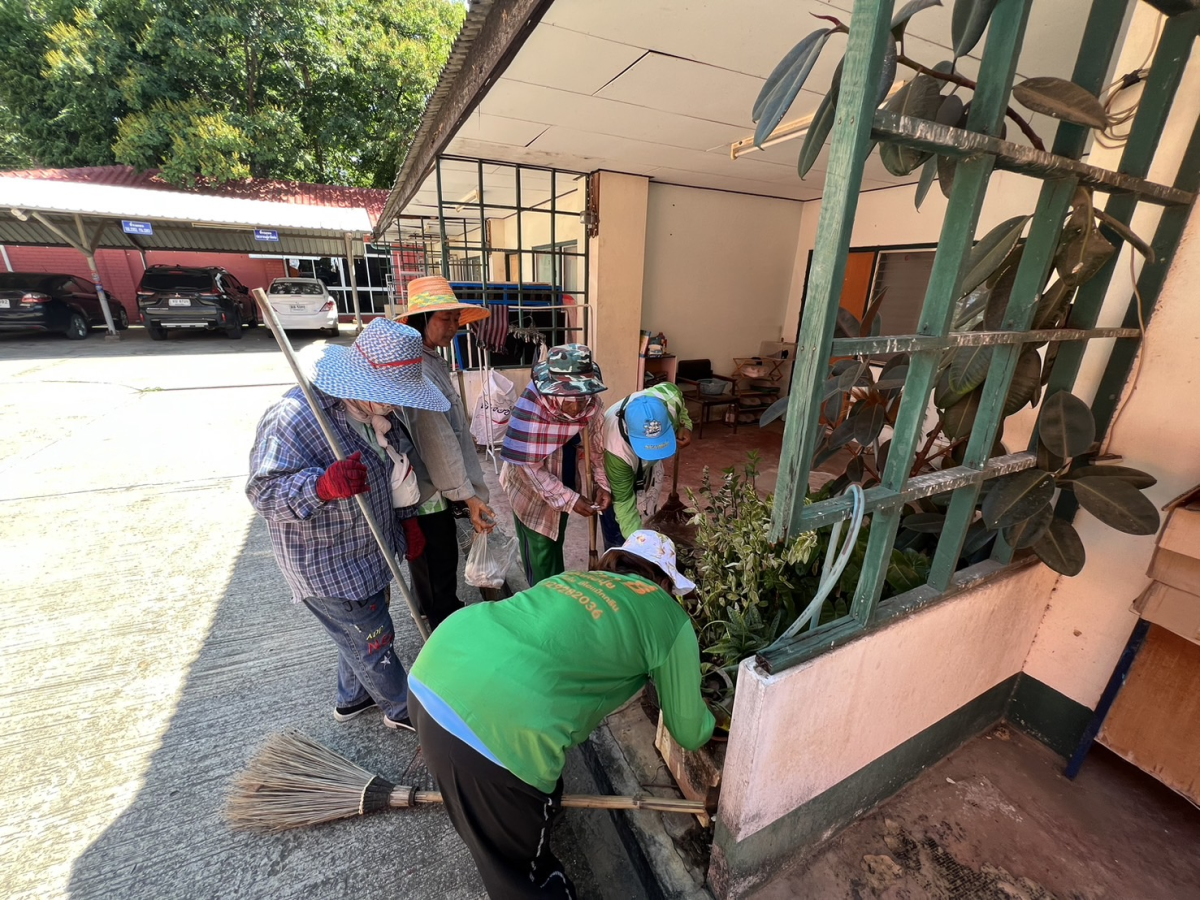 เตรียมความพร้อมรับการประเมินตามโครงการโคราชเมืองสะอาดปลอดลูกน้ำยุงลาย ยั่งยืน จังหวัดนครราชสีมา ปี พ.ศ.2568