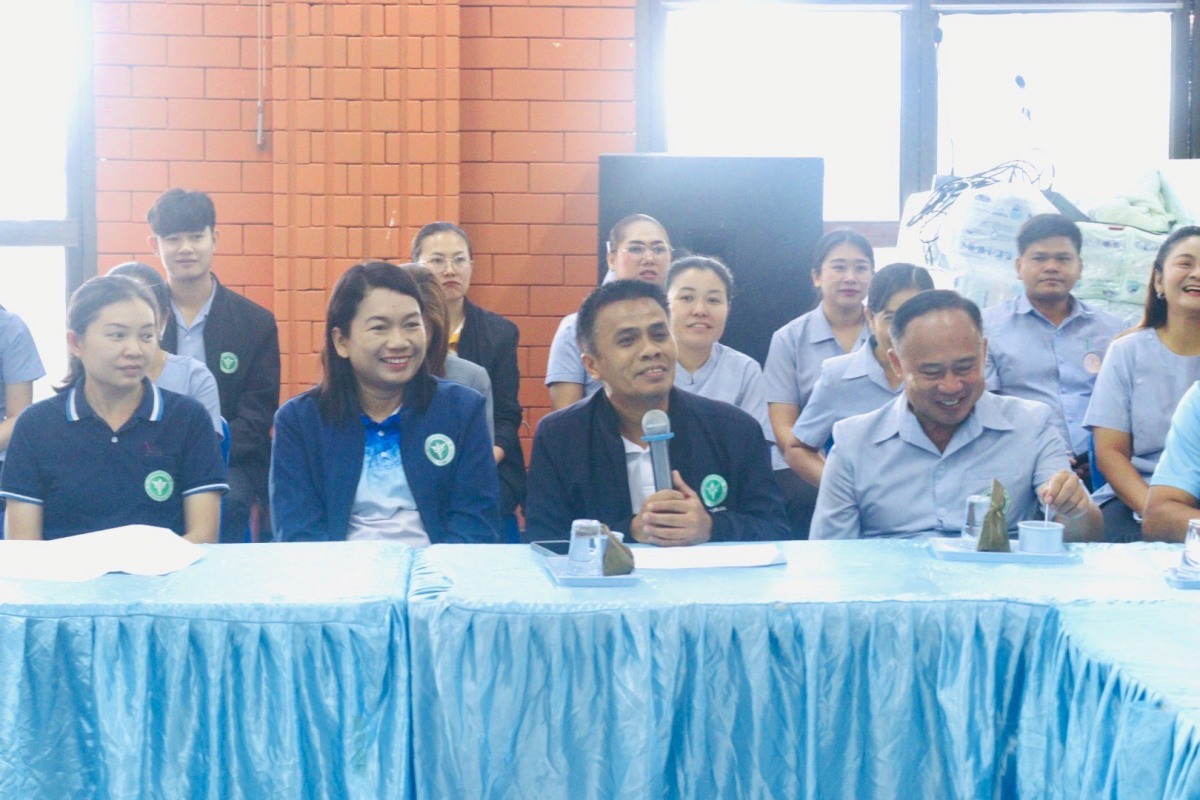 ร่วมต้อนรับคณะกรรมการตรวจประเมิน โครงการโคราชเมืองสะอาดปลอดลูกน้ำยุงลายแบบยั่งยืน จังหวัดนครราชสีมา ปี 2568 (คณะที่ 2)