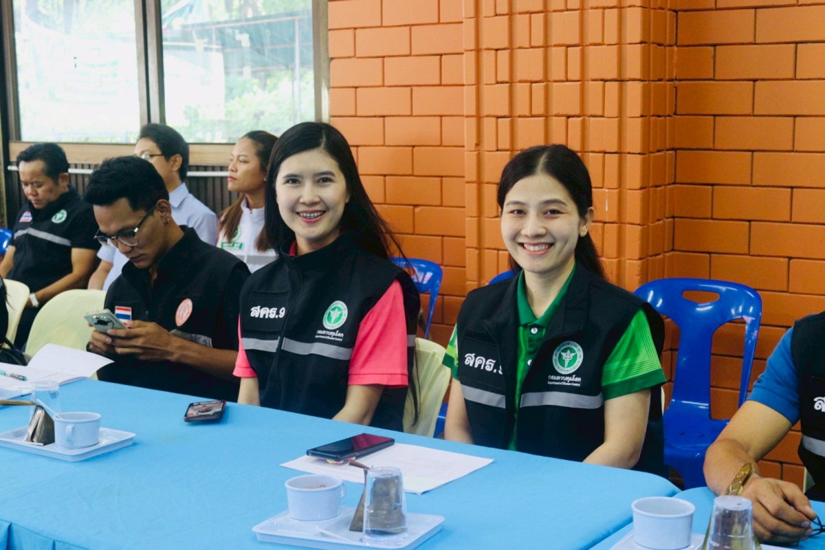 ร่วมต้อนรับคณะกรรมการตรวจประเมิน โครงการโคราชเมืองสะอาดปลอดลูกน้ำยุงลายแบบยั่งยืน จังหวัดนครราชสีมา ปี 2568 (คณะที่ 2)