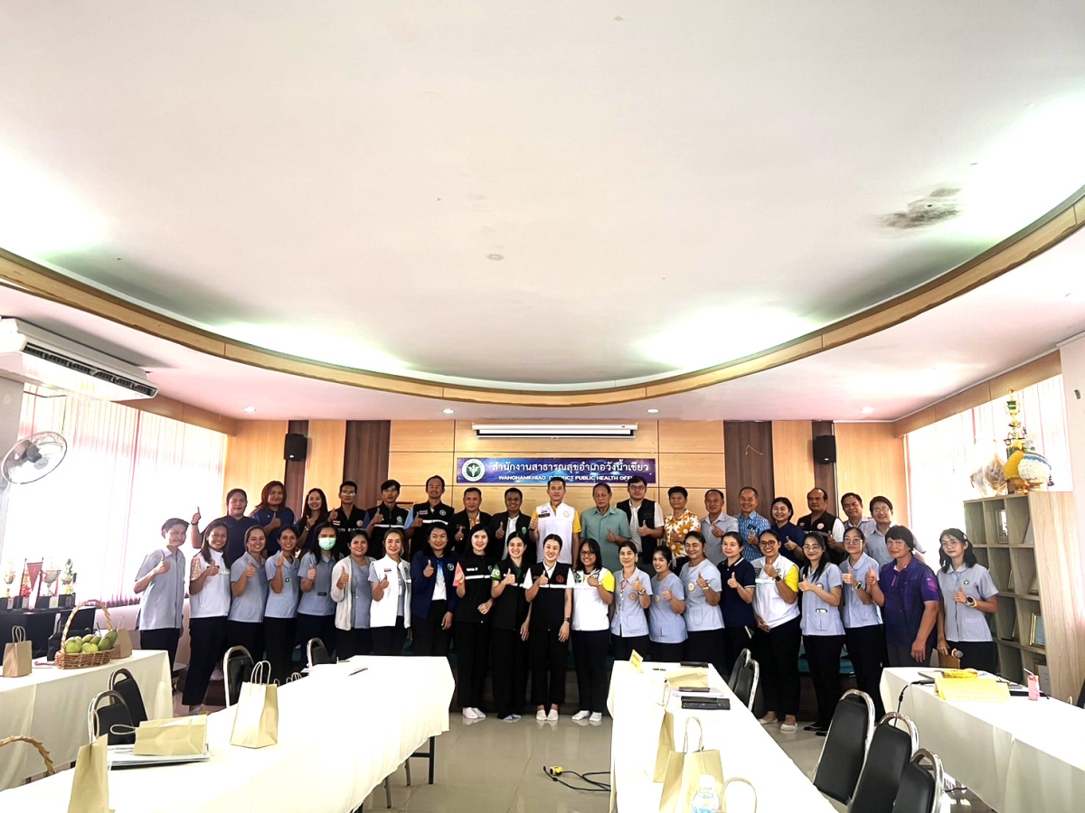 ร่วมต้อนรับคณะกรรมการตรวจประเมิน โครงการโคราชเมืองสะอาดปลอดลูกน้ำยุงลายแบบยั่งยืน จังหวัดนครราชสีมา ปี 2568 (คณะที่ 2)