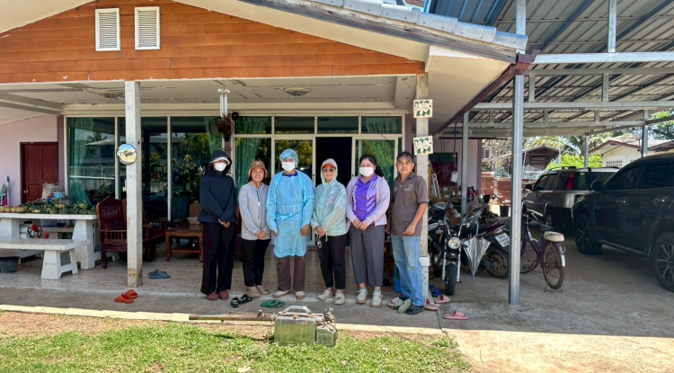 ฉีดพ่นหมอกควันป้องกันและควบคุมโรคไข้เลือด ประจำปี 2568 ครั้งที่ 3