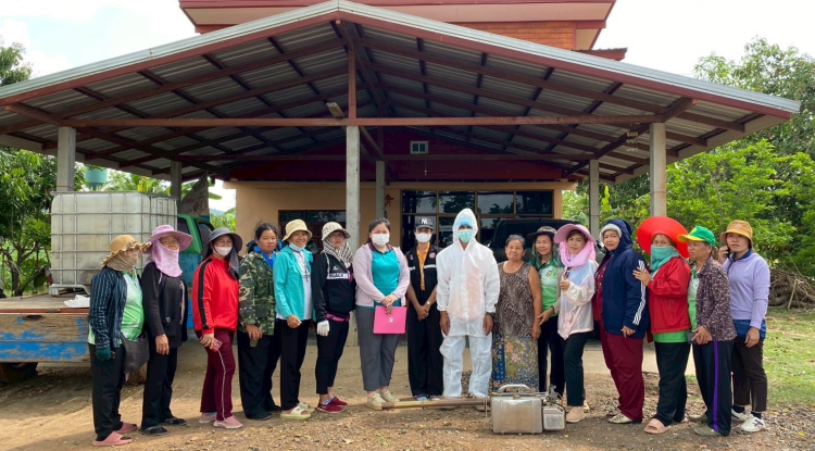 ฉีดพ่นหมอกควันป้องกันและควบคุมโรคไข้เลือด ประจำปี 2568 ครั้งที่ 3