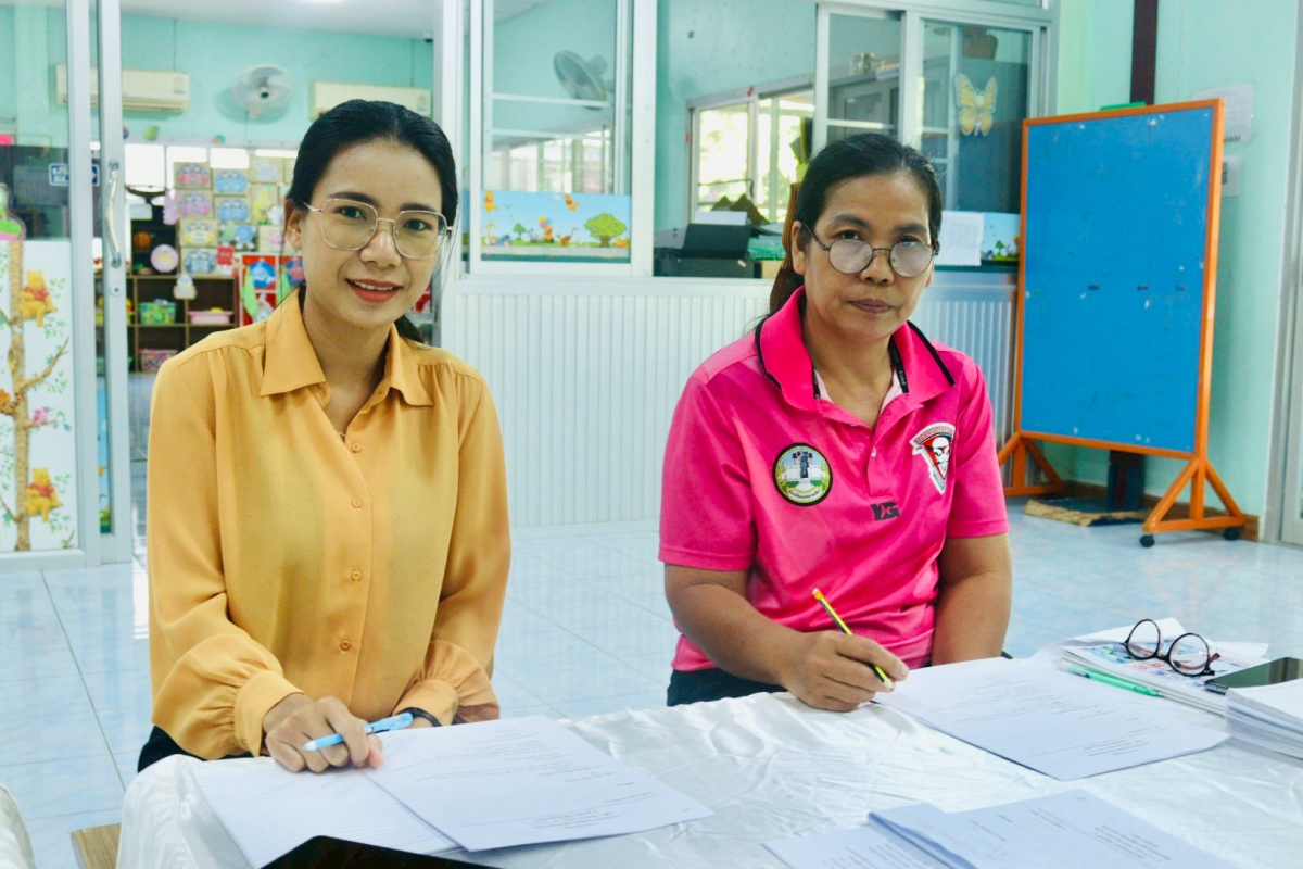 ประชุมคณะกรรมการศูนย์พัฒนาเด็กเล็กอุดมทรัพย์ ประจำปี 2568