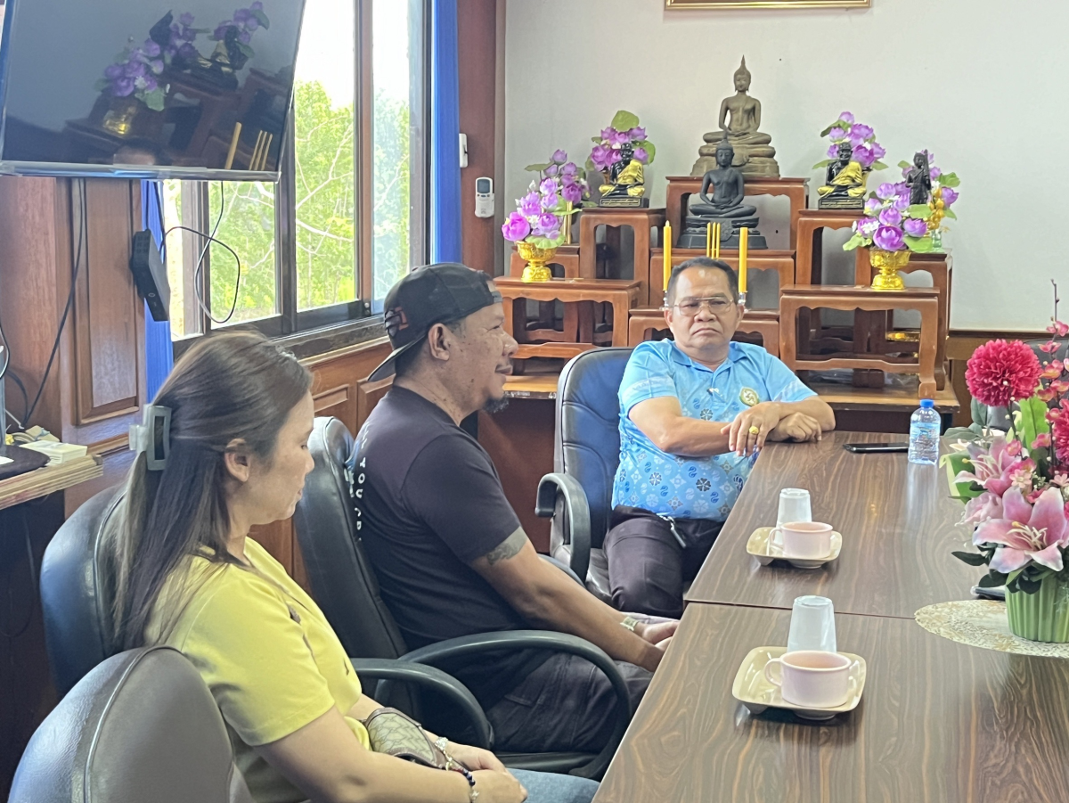 ประชุมหารือช่วยเหลือผู้ประสบอุทกภัย จากน้ำป่าไหลหลาก