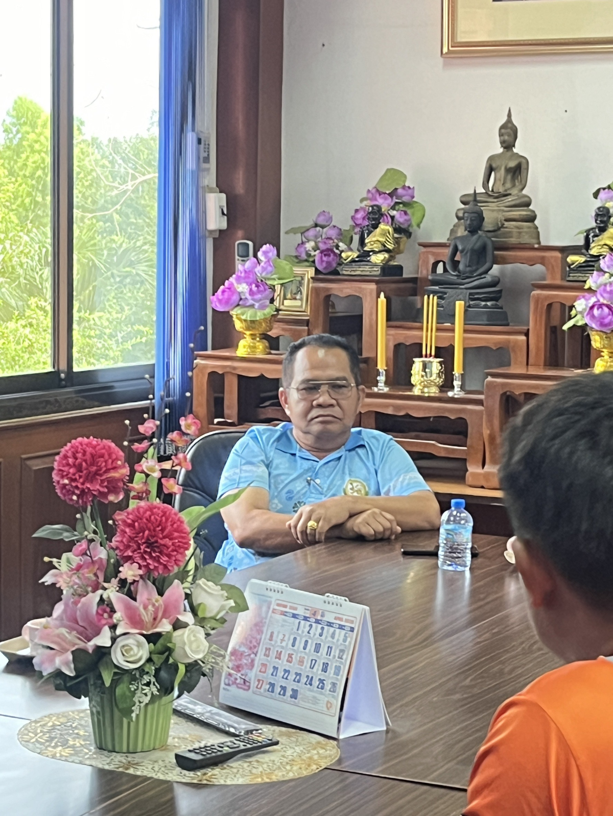ประชุมหารือช่วยเหลือผู้ประสบอุทกภัย จากน้ำป่าไหลหลาก