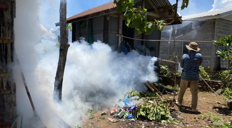 ฉีดพ่นหมอกควันป้องกันและควบคุมโรคไข้เลือดออก ประจำปี 2568 