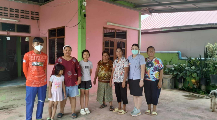 ฉีดพ่นหมอกควันกำจัดลูกน้ำยุงลาย บ้านบะใหญ่ ม.1 ครั้งที่ 2