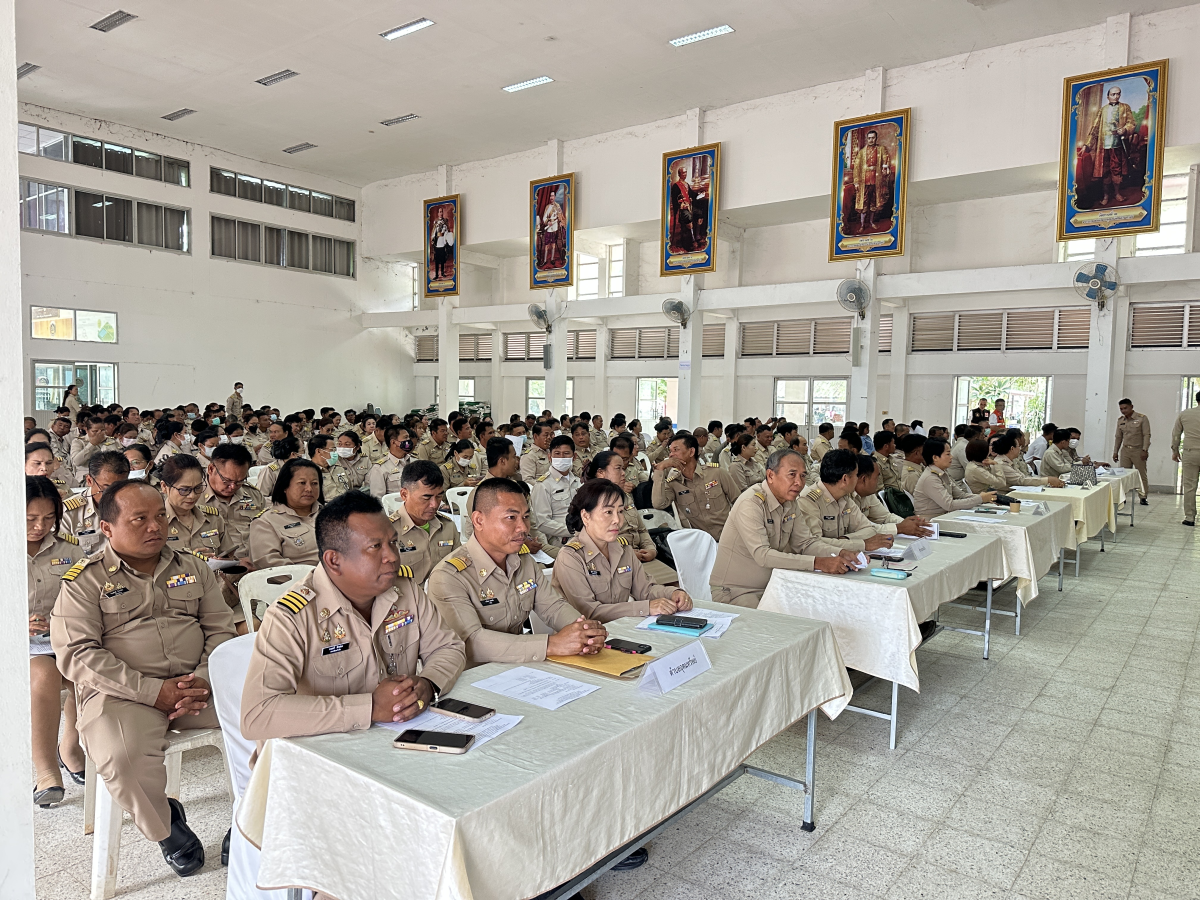 ประชุมหัวหน้าส่วนราชการประจำเดือนมิถุนายน พ.ศ. 2568