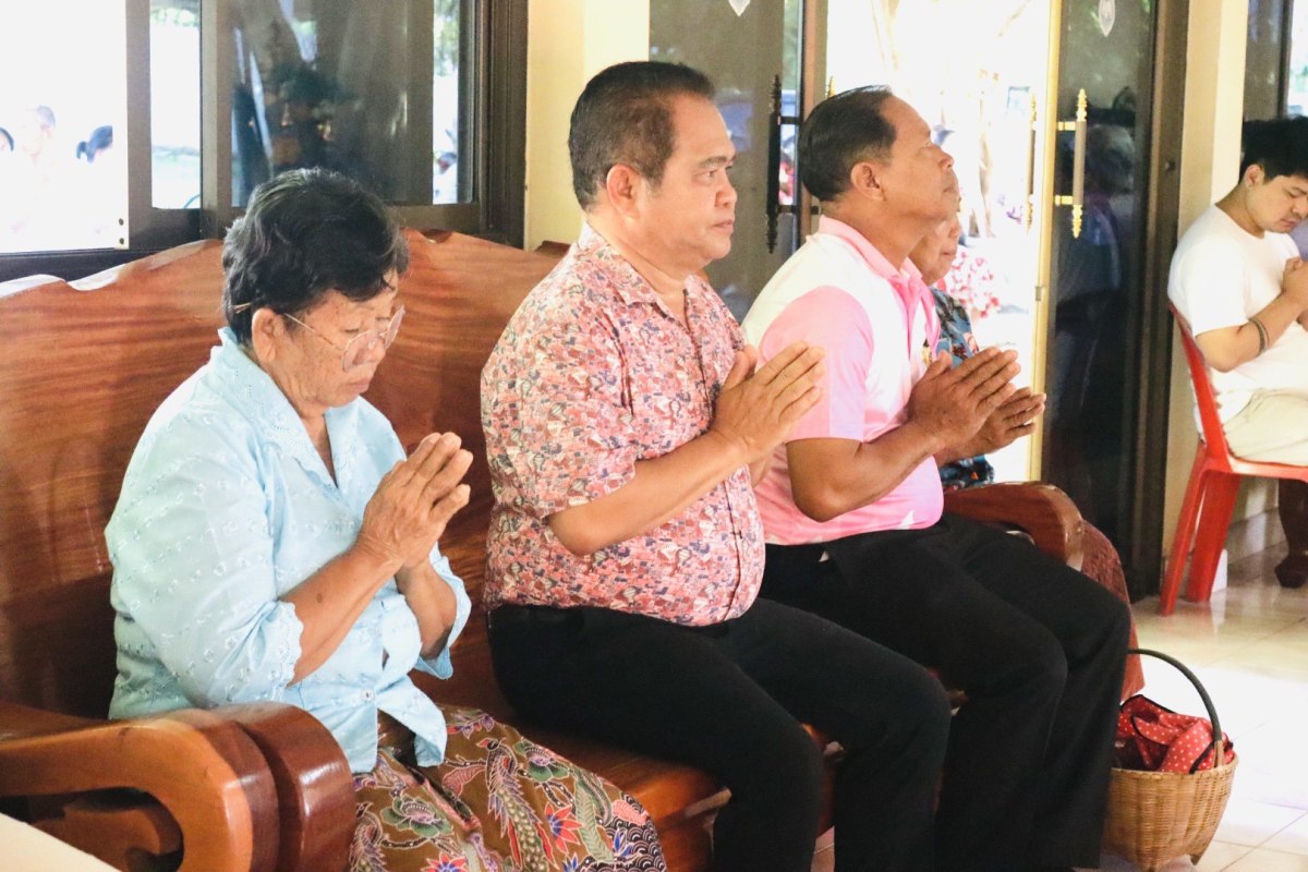 กิจกรรมเข้าอยู่ปริวาสกรรม ณ วัดป่าโพธิภาวัน