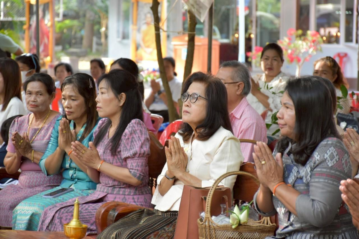 กิจกรรมเข้าอยู่ปริวาสกรรม ณ วัดห้วยพรหม ตำบลอุดมทรัพย์ อำเภอวังน้ำเขียว จังหวัดนครราชสีมา