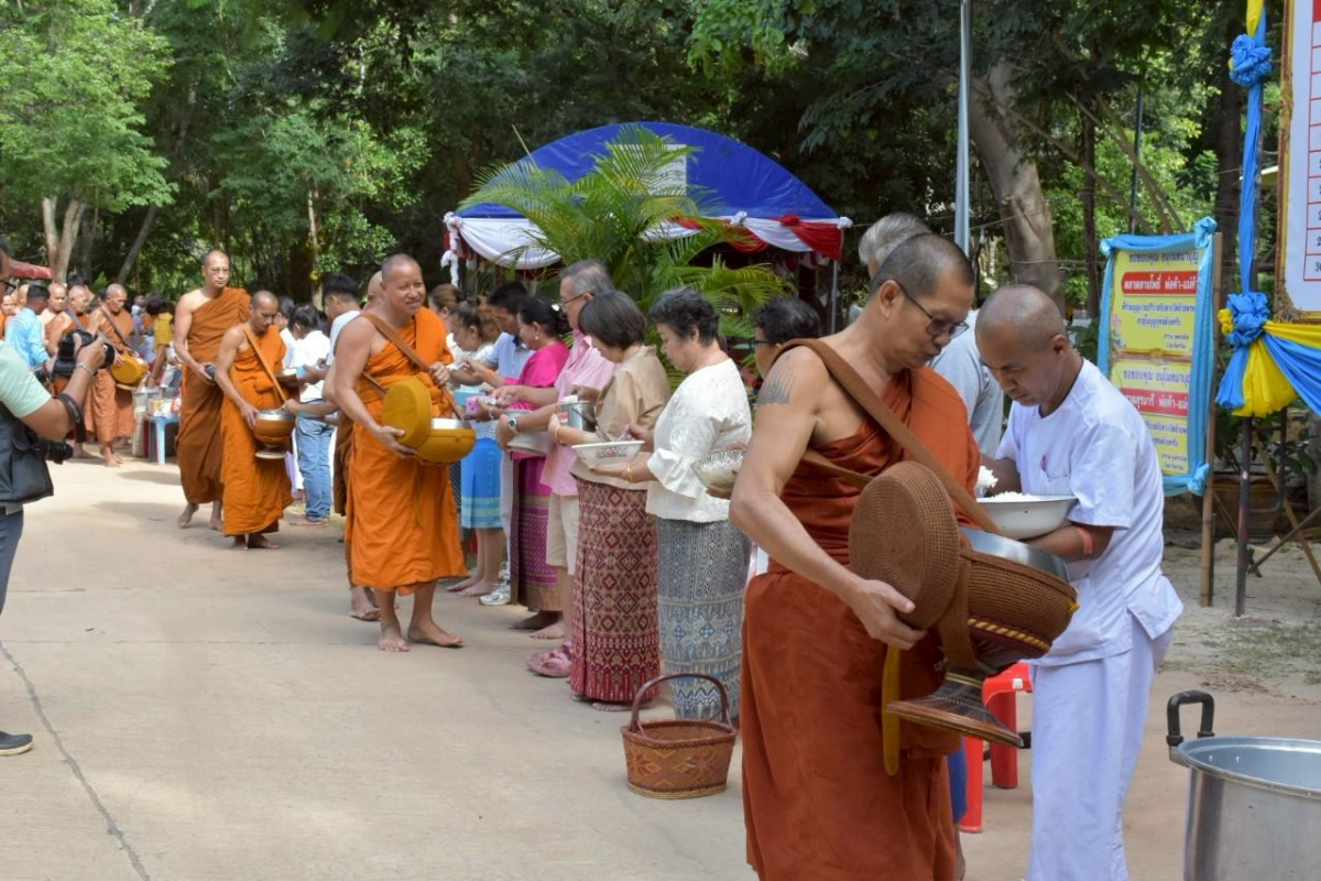 กิจกรรมเข้าอยู่ปริวาสกรรม ณ วัดห้วยพรหม ตำบลอุดมทรัพย์ อำเภอวังน้ำเขียว จังหวัดนครราชสีมา