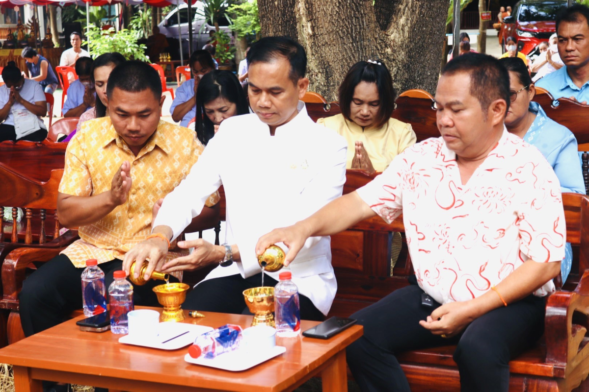 กิจกรรมเข้าอยู่ปริวาสกรรม ณ วัดห้วยพรหม ตำบลอุดมทรัพย์ อำเภอวังน้ำเขียว จังหวัดนครราชสีมา