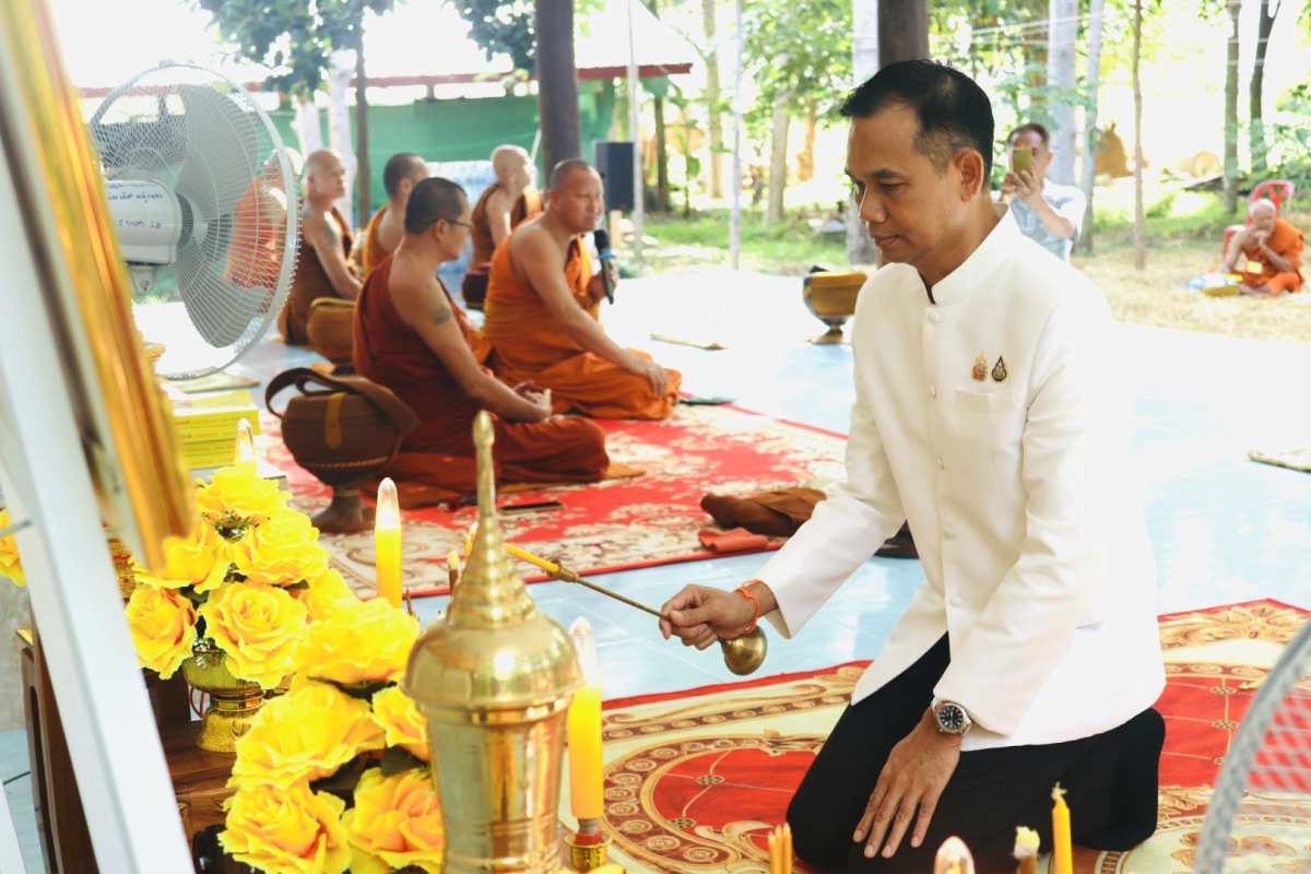 กิจกรรมเข้าอยู่ปริวาสกรรม ณ วัดห้วยพรหม ตำบลอุดมทรัพย์ อำเภอวังน้ำเขียว จังหวัดนครราชสีมา