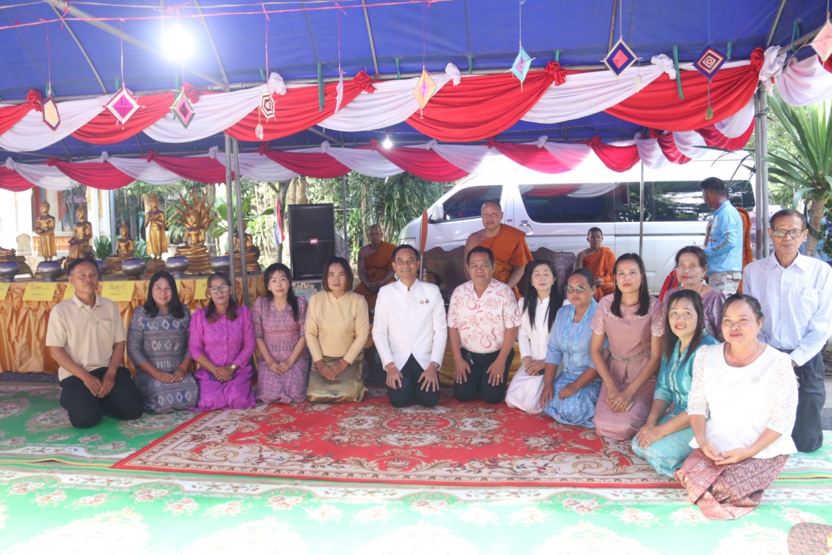 กิจกรรมเข้าอยู่ปริวาสกรรม ณ วัดห้วยพรหม ตำบลอุดมทรัพย์ อำเภอวังน้ำเขียว จังหวัดนครราชสีมา