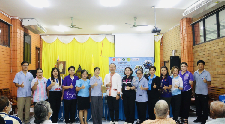โครงการพัฒนาคุณภาพชีวิตคนพิการ ร่วมกับภาคีเครือข่าย การประเมินความพิการ จัดทำฐานข้อมูล และให้ความรู้ สำหรับผู้พิการในชุมชนรายใหม่และรายเก่าสุขภาพในชุมชน