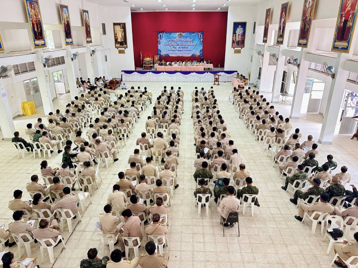ประชุมหัวหน้าส่วนราชการ ประจำเดือนกรกฎาคม พ.ศ.2568