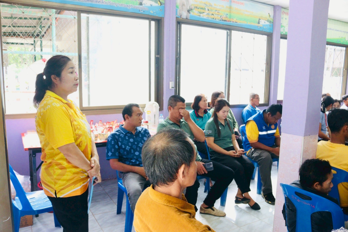 โครงการแก้ไขฟื้นฟูผู้กระทำผิด "อบรมความรู้ เพิ่มทักษะสร้างภูมิคุ้มกันทางสังคม"