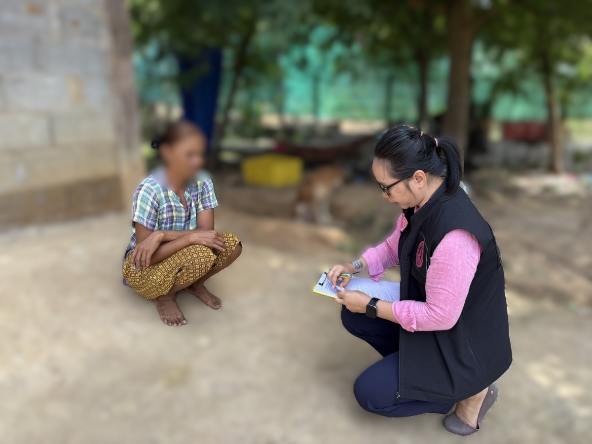 ลงพื้นที่ตรวจสอบข้อเท็จจริงผู้ประสบปัญหาทางสังคมในเขตพื้นที่ตำบลอุดมทรัพย์