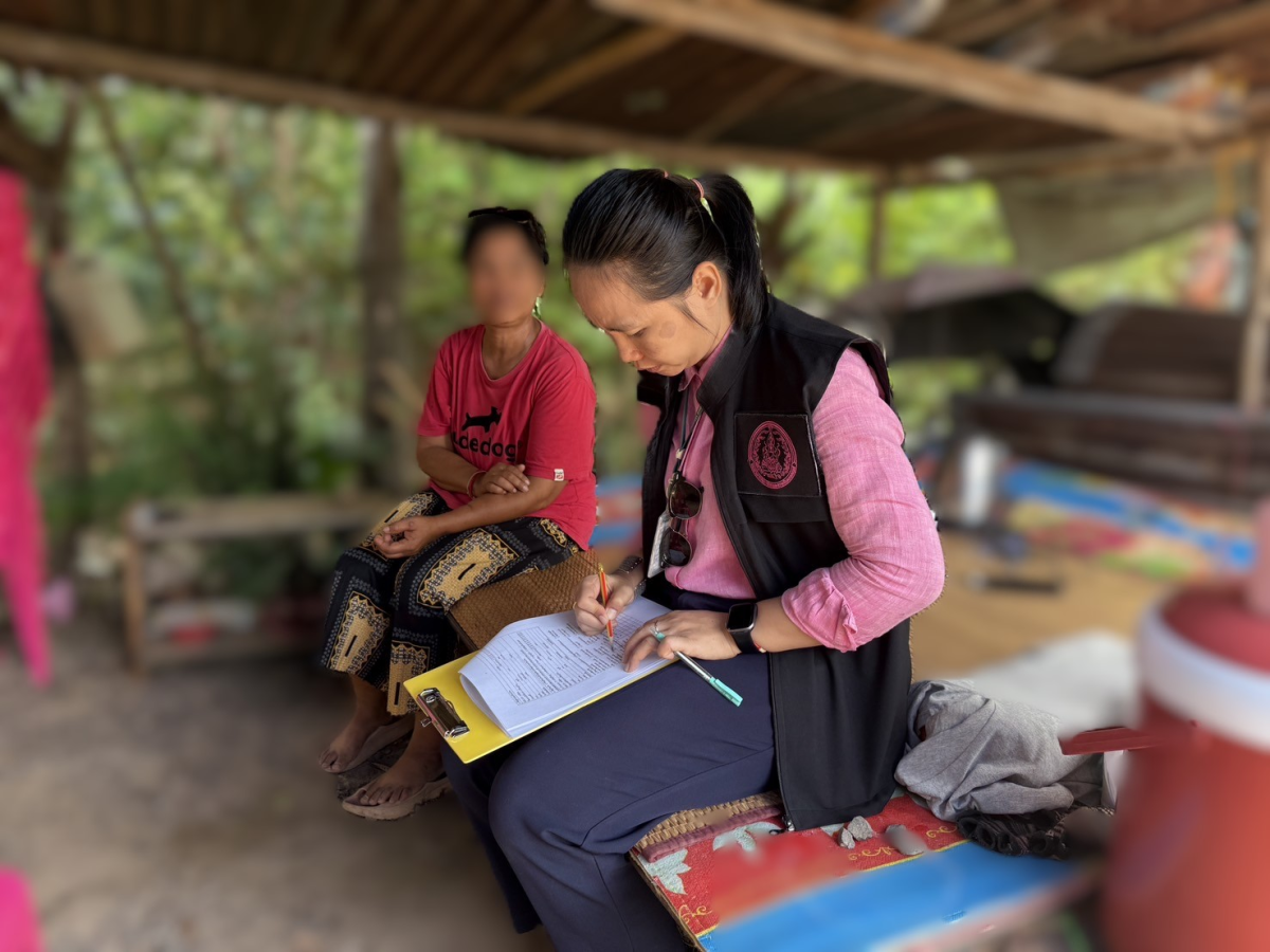 ลงพื้นที่ตรวจสอบข้อเท็จจริงผู้ประสบปัญหาทางสังคมในเขตพื้นที่ตำบลอุดมทรัพย์