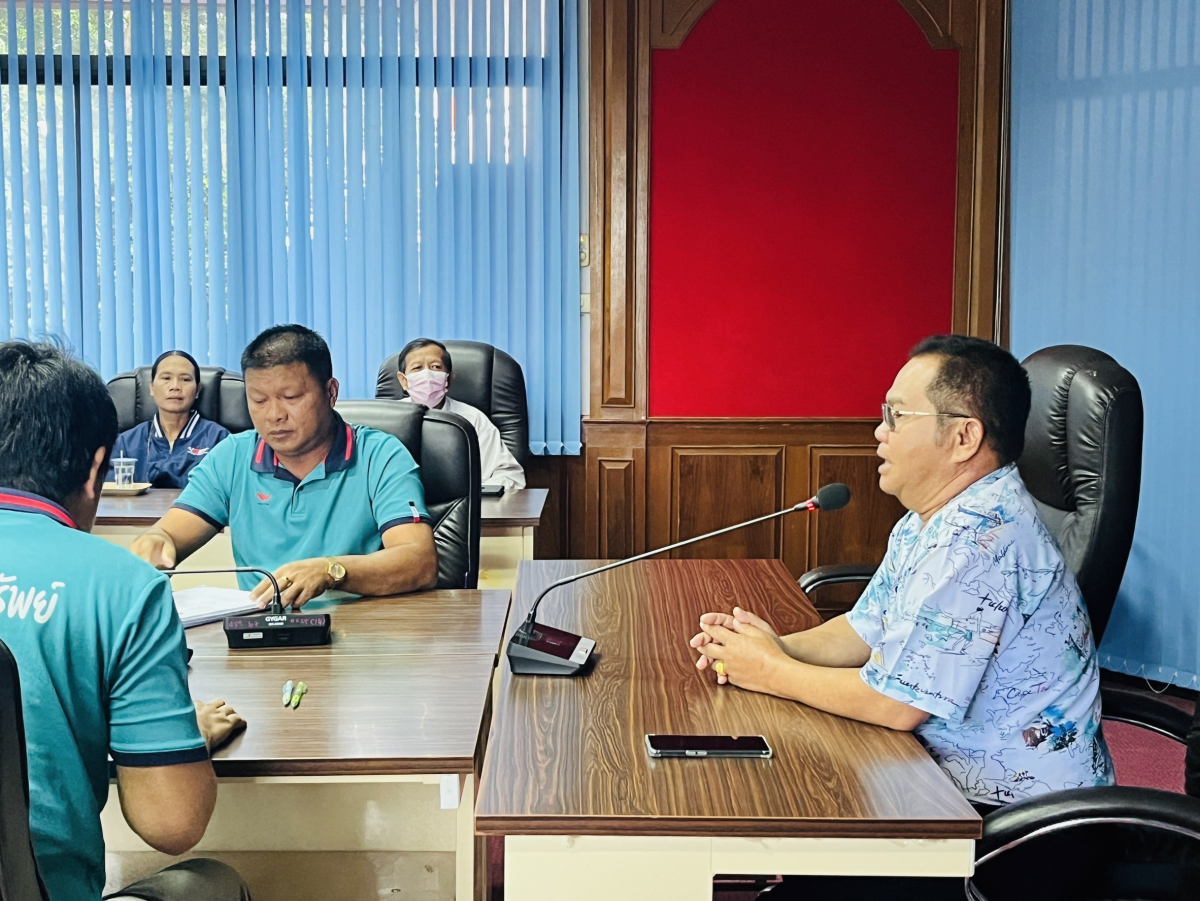 องค์การบริหารส่วนตำบลอุดมทรัพย์ มอบเงินช่วยเหลือผู้ประสบสาธารณภัยธรรมชาติ 