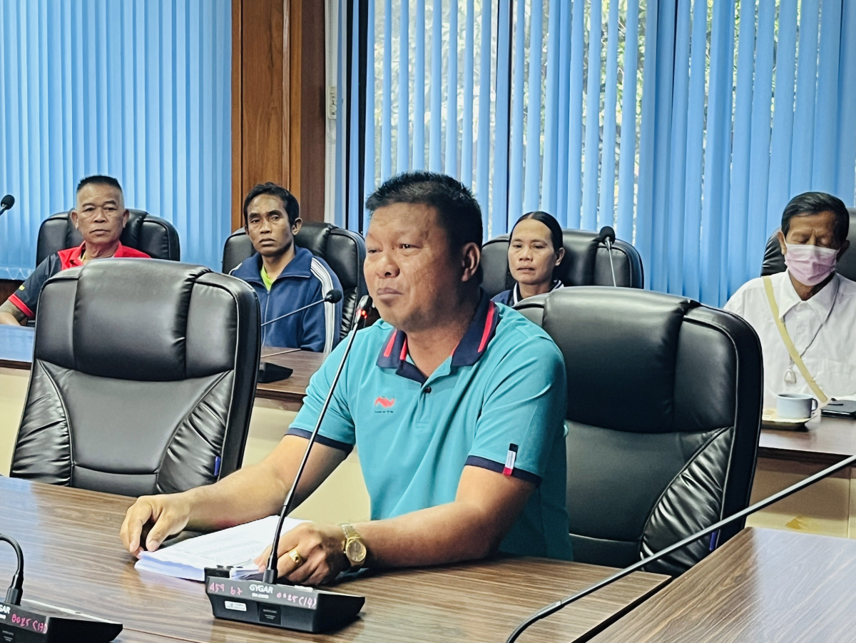 องค์การบริหารส่วนตำบลอุดมทรัพย์ มอบเงินช่วยเหลือผู้ประสบสาธารณภัยธรรมชาติ 