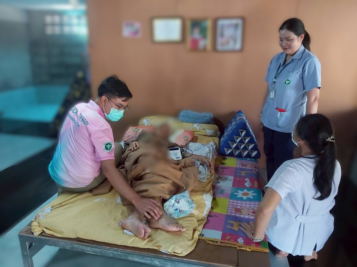 โครงการเยี่ยมบ้านผู้สูงอายุ ผู้พิการและผู้ป่วย IMC ของ อบต อุดมทรัพย์