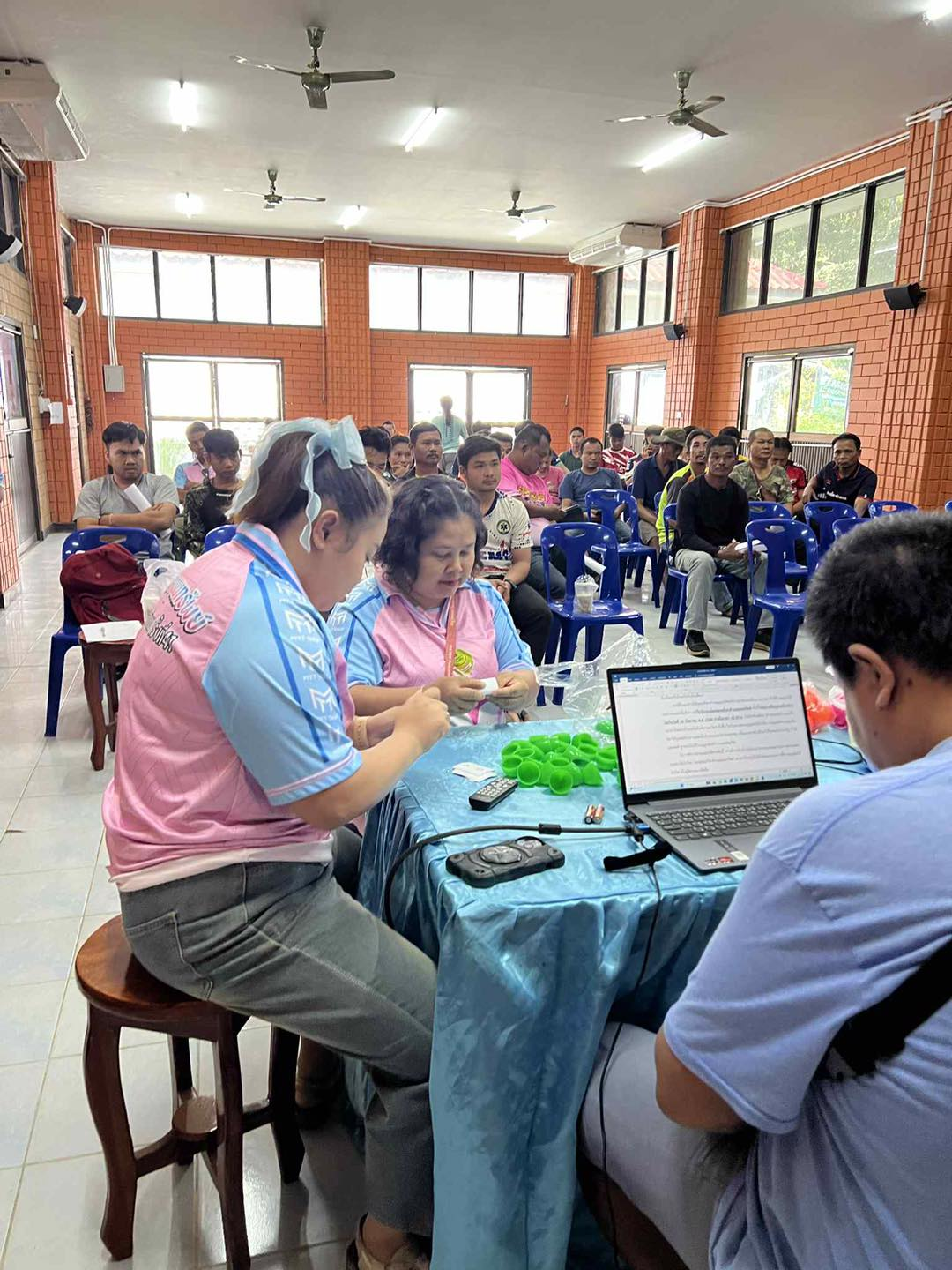 ประชุมการจับฉลากการแข่งขันกีฬาตำบลอุดมทรัพย์ ครั้งที่ 42 ระหว่างวันที่ 22-26 ตุลาคม 2568
