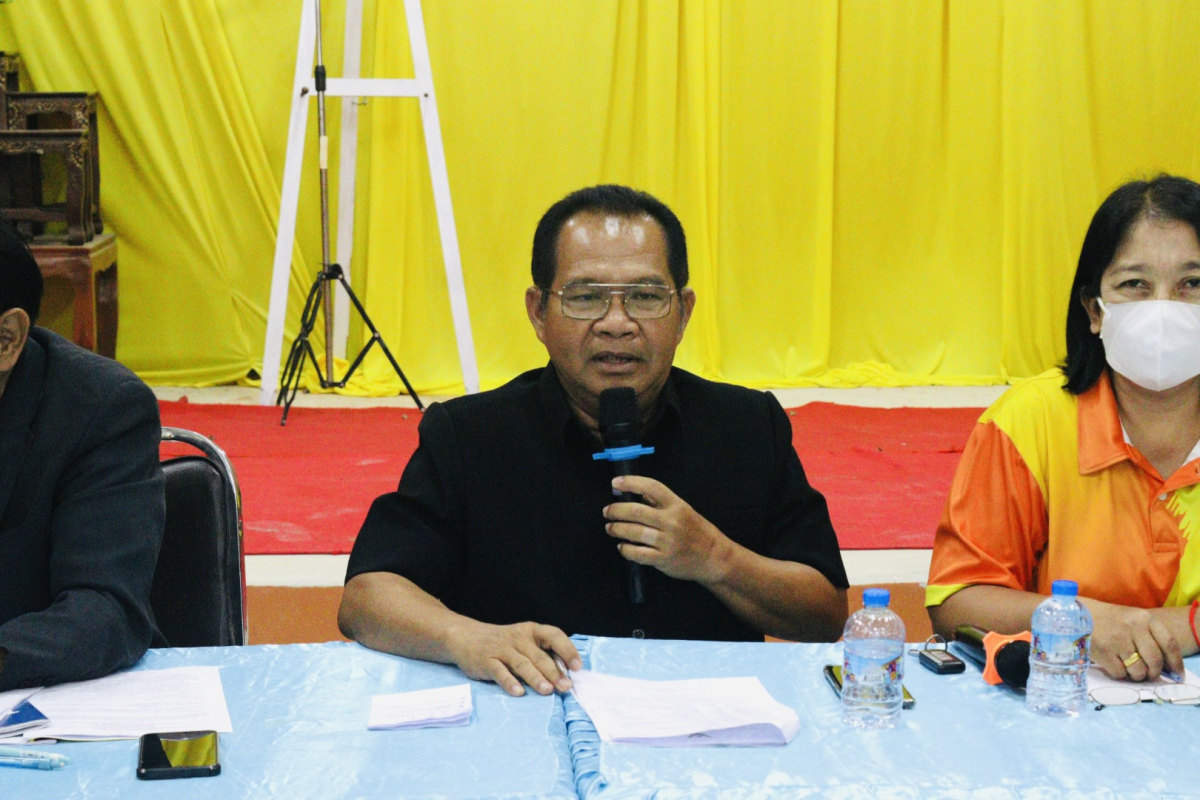 ประชุม คณะผู้บริหาร หัวหน้าส่วนราชการ พนักงานส่วนตำบล ลูกจ้างประจำ พนักงานจ้าง องค์การบริหารส่วนตำบลอุดมทรัพย์ประจำเดือนตุลาคม 2568