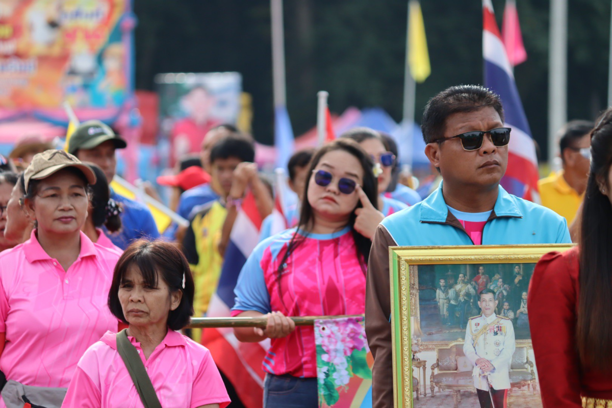 พิธีเปิดการจัดการแข่งขันกีฬาตำบลอุดมทรัพย์ ครั้งที่ 42 ประจำปี 2568